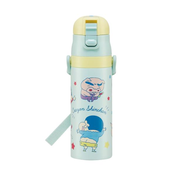 クレヨンしんちゃん ロック付ワンプッシュダイレクトステンレスボトル 470ml Sdc4 21 シブヤ文具 通販 Paypayモール