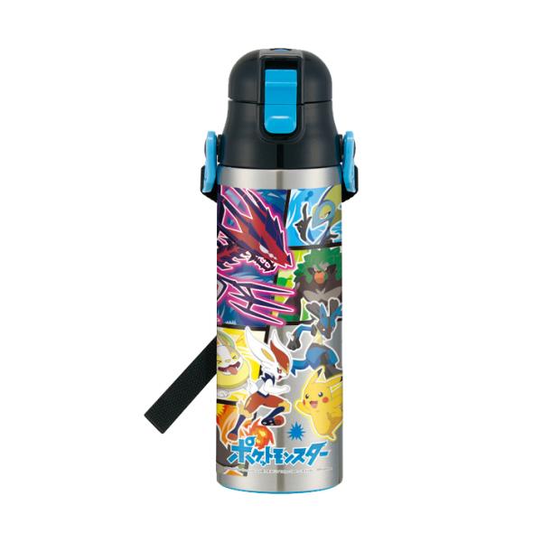 新品品薄　ロック付きワンプッシュ　ダイレクトボトル　ポケットモンスターXY Pokemon（ポケモン） ロック付ワンプッシュダイレクトボトル 580ml