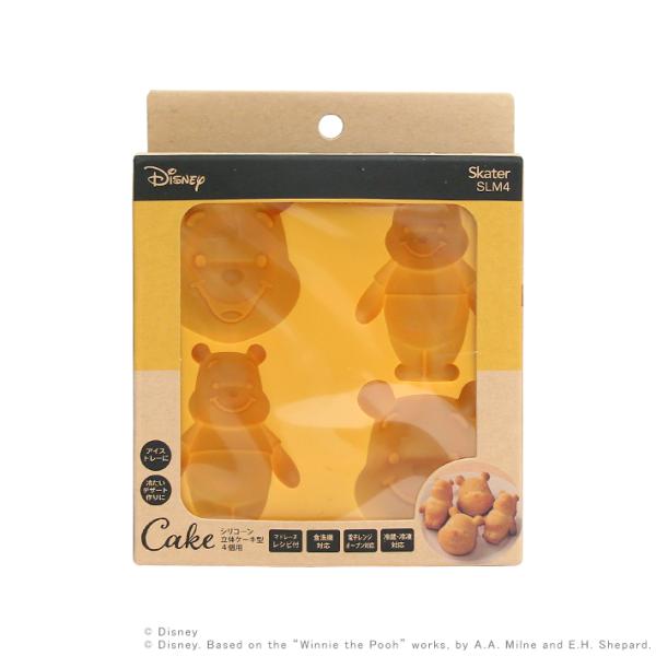 キッズプー立体 プーさん フロート ディズニー 146cm 未開封 Disney ディズニー くまのプーさん シリコーン立体ケーキ型 4個
