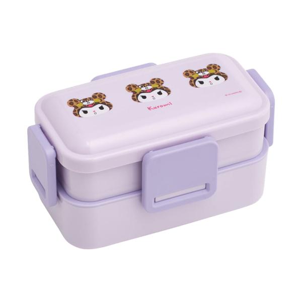 スケーター クロミ 抗菌2段ふわっと弁当箱 600ml かぶりもの柄