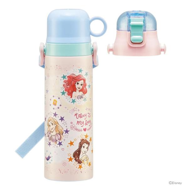 Disney ディズニープリンセス 超軽量2WAYステンレスボトル 水筒