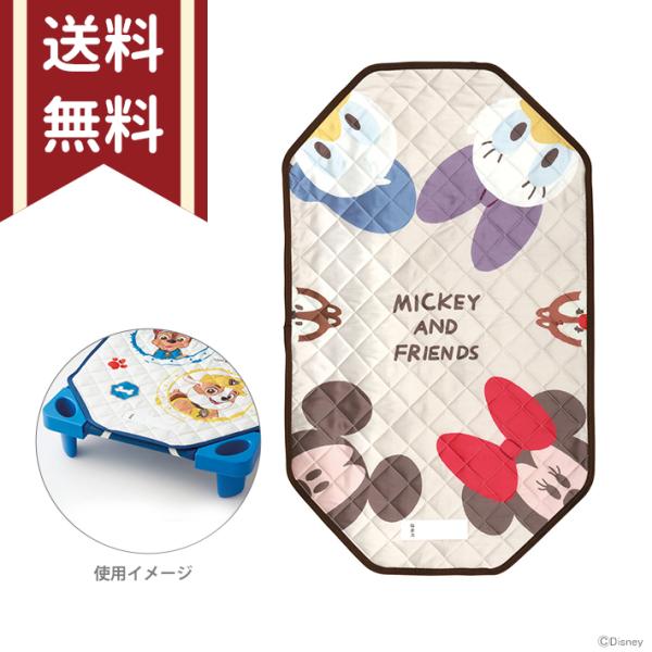 スケーター ディズニー ミッキー&フレンズ コットカバーS 60×100cm