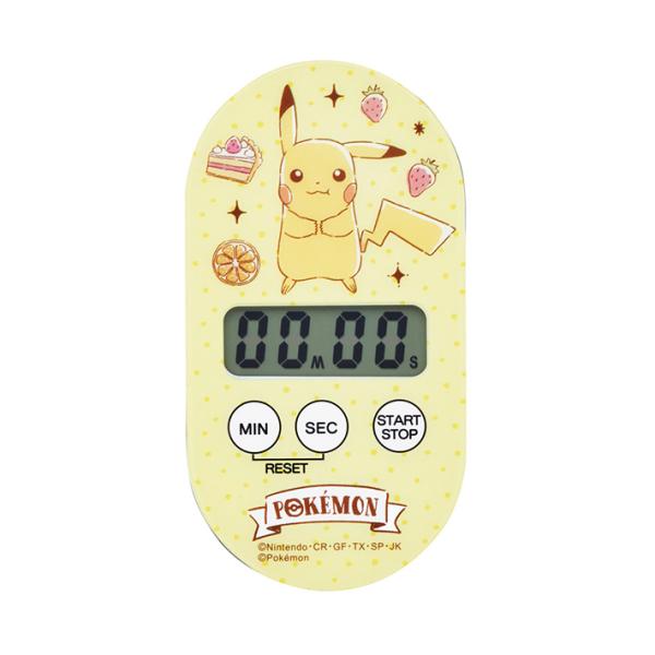 ハローキティ ポケモン キッチンタイマー cafe柄 KTM1 [M便 1/3