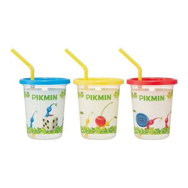 パーティーやピクニックなどのアウトドアで活躍間違いなしのストロー付きタンブラーが登場！3種類の柄がセットになっているので用途に合わせて使い分けもできます♪フタ付きなのでレジャーやアウトドアでも便利◎直径6mmの市販のストローが交換用に使用で...