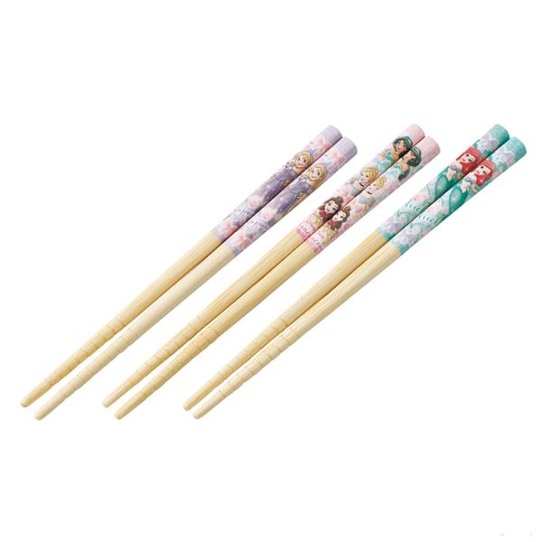スケーター ディズニープリンセス 竹安全箸 16.5cm 3膳セット ANT2T [M