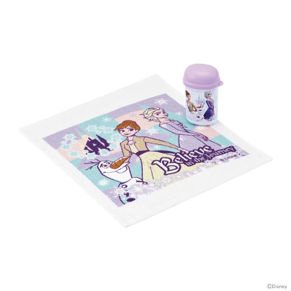 ディズニー　アナと雪の女王　おしぼりセット　ケース付き　OA4　[M便 1/2]