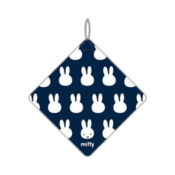 丸眞 ミッフィー ループタオル ミッフィーシルエット柄 [No.5825008200