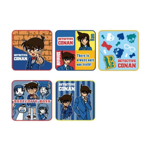 丸眞 名探偵コナン ミニタオル 5枚組 ファイブコナン柄 [No.4855016200