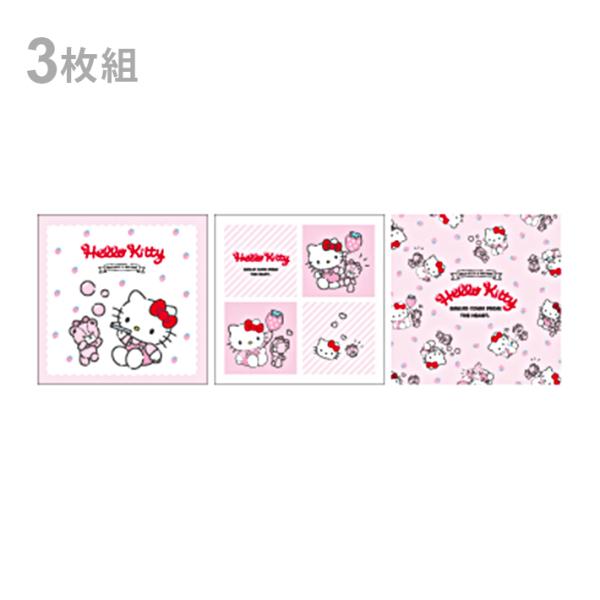 お弁当を包むのに最適なサイズのランチクロスが3枚セットで登場！遠足や運動会などの行事にもぴったりです◎【仕様】ランチーフ3枚組サイズ：約W430×H430mm材質：ポリエステル100％抗菌防臭加工ランチクロス　お弁当　遠足　子供　こども　か...