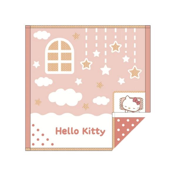 ハローキティ ハローキティ ミニタオル おふとんキティ柄 [No