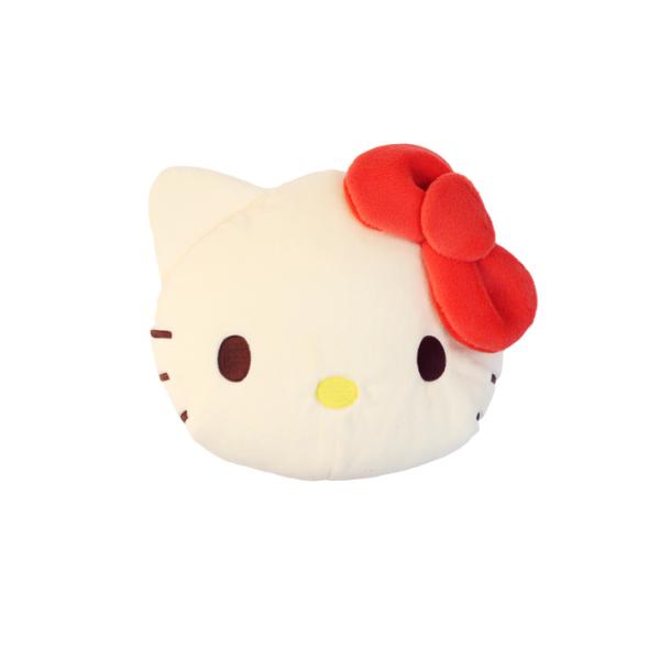 丸眞 ハローキティ クッション ナチュラルキティ柄 [No