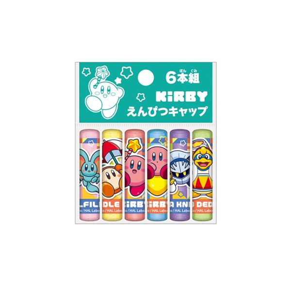 ショウワノート 星のカービィ 鉛筆キャップ 6本組 4901772269106