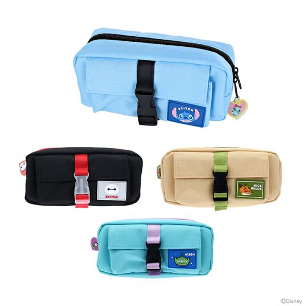 Disney ディズニー バックル付ペンケース 4柄 : シブヤ文具