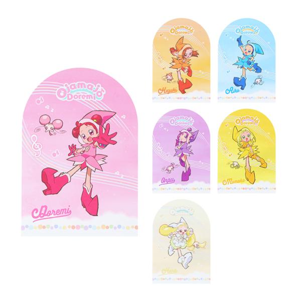 サンスター文具 おジャ魔女どれみ ダイカットメモ 6柄 [M便 1/2