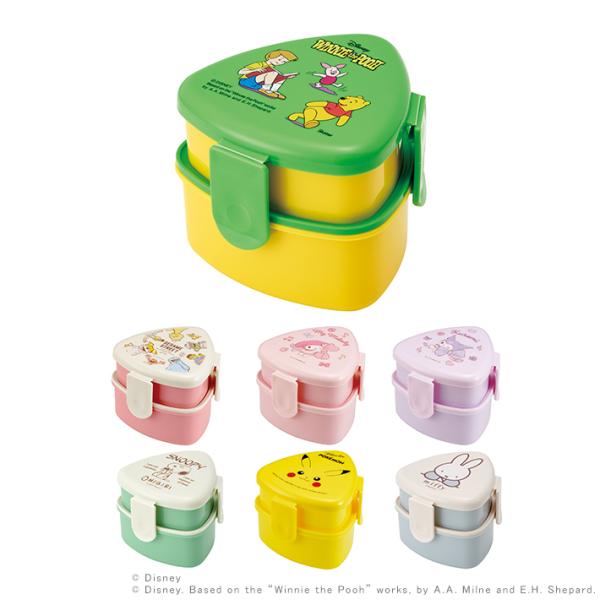 やきおにぎり商品 スケーター 抗菌三角おにぎりランチボックス 500ml 7柄 ONWT1AG