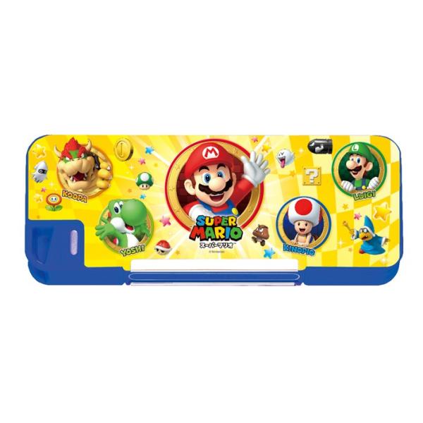 スーパーマリオ 筆箱 両面開き 新入学文具 M便 1 1 シブヤ文具 通販 Paypayモール
