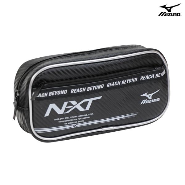 ミズノペンケース MIZUNO ミズノ ペンケース ダブル ブラック 4901770709253 [M便