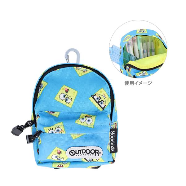 サンスター文具 スポンジ・ボブ アウトドアプロダクツ ペンケース