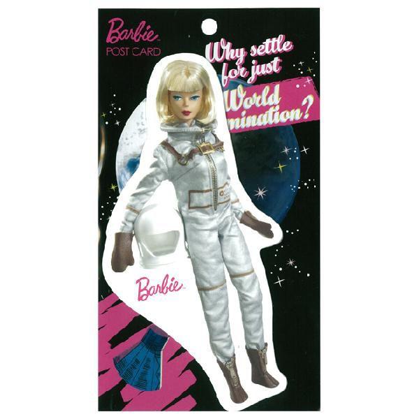 Barbie（バービー） Barbie＜バービー＞ ポストカード ダイカット 宇宙