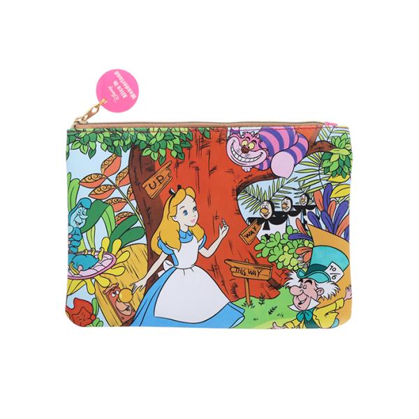 Disney - Disney ふしぎの国のアリス　コットンケース＆ブラシ立て net-shibuya_s2322390