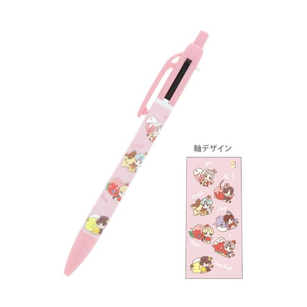 サンスター文具 TinyTAN シャープ&2ボールペン 多機能ペン SweetTime B