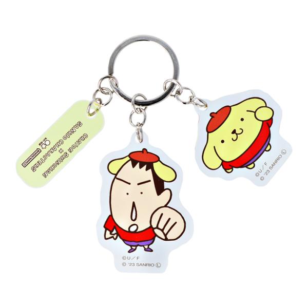 すーぱーそに子　サンリオコラボ　アクリルキーホルダー　3個　すーぱーぽちゃ子 すーぱーそに子サンリオコラボアクリルキーホルダー3個すーぱー