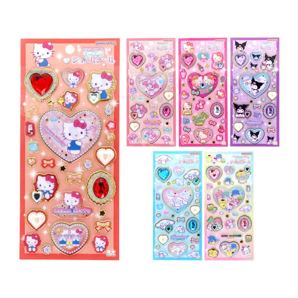 sanrio（サンリオ） サンリオキャラクターズ キラキラジュエルシール 6