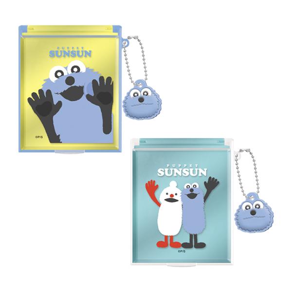 CRUX（クラックス） パペットスンスン マスコット付き Mサイズミラー 2