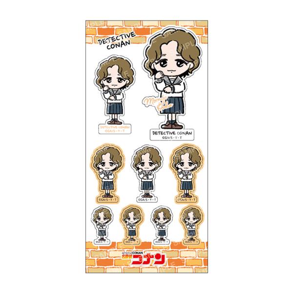 ショウワノート 名探偵コナン ステッカー ゆるスタmini 第1弾 E