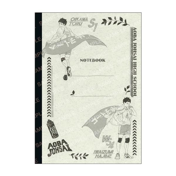 ジャンプ ハイキュー クラシックノート A5 E 青葉城西 及川徹 ジャンプ ハイキュー クラシックノート A5 E 青葉城西 及川徹