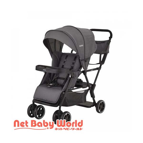 NaNa☺︎KATOJI ダブルベビーカー グレー NaNa☺︎KATOJI ダブルベビーカー グレー ベビーカー 2-Seater