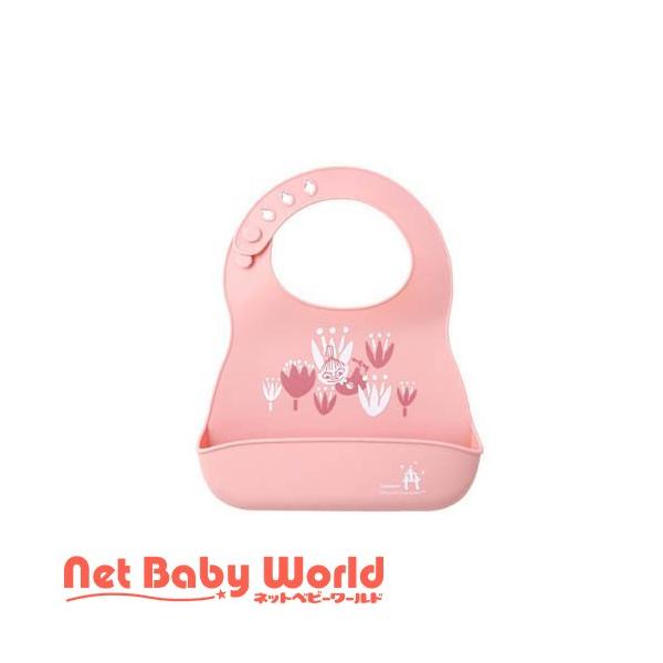 他サイト： ムーミンベビー シリコーンビブ リトルミイ ピンク BBMB0051130 ( 1個 )/ MOOMIN BABY（ムーミンベビー）の商品画像