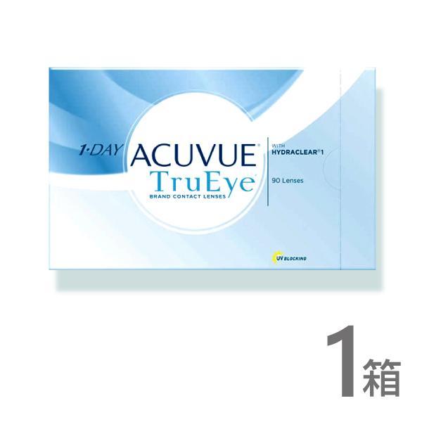 他サイト： ワンデーアキュビュートゥルーアイ 90枚入 1箱 コンタクトレンズ 1day 1日使い捨て ワンデー ジョンソン&amp;ジョンソン ネットの商品画像