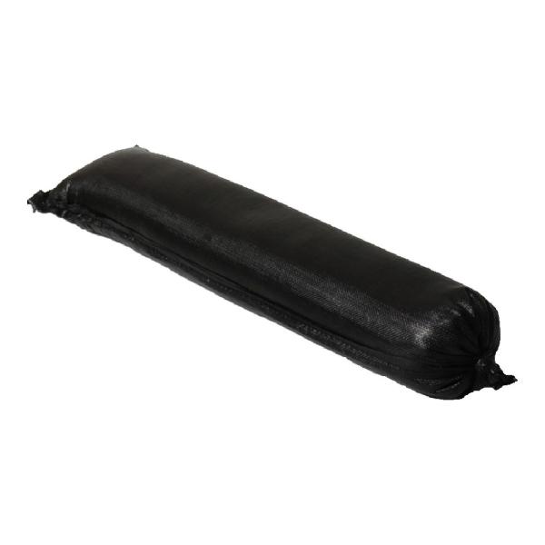 黒色枕土のう袋 25×90cm 200枚入（25枚×8袋） 細長タイプ ポリエチレン 土嚢袋