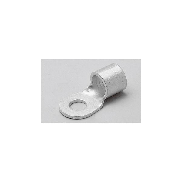 ニチフ R60-8S 銅線用裸圧着端子(R形)丸形 穴径8.4mm : ネット