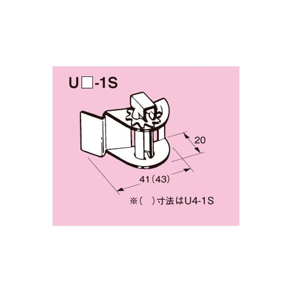 ネグロス U4-1S ユニックバンド 締め金具 バンド幅：20mm