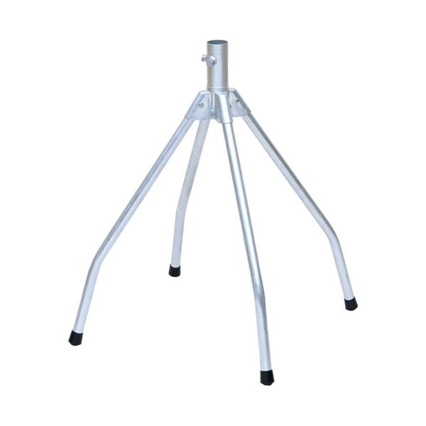 ■説明：アンテナマストを屋根の上に設置するときに使います。■特長：溶融亜鉛メッキ処理を施し、塩害などに強くすぐれた耐久性を発揮。■質量（kg）：1.4■適合マスト径（mm）：φ25〜32■備考：MH-110Z代替品■入数：1