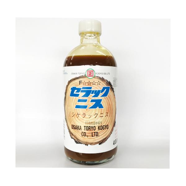 セラックニス(ノンメタ) 400ml 着色 コーティング ヤニ止めに シケラックニス 大阪塗料工業