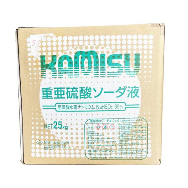重亜硫酸ソーダ液(亜硫酸水素ナトリウム35％)工業用 25kg 神州化学