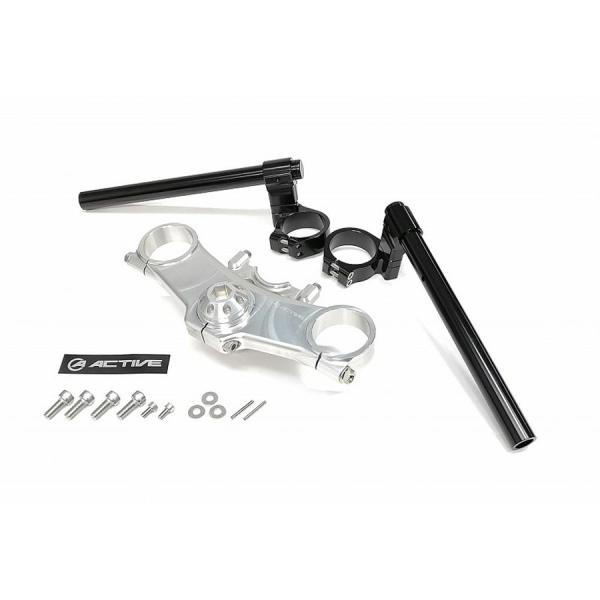 写真追加 アクティブ ACTIVE セパレートハンドル&トップブリッジキット ブラック