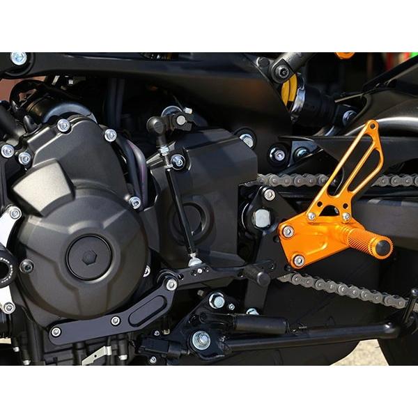 Babyface ベビーフェイス Xsr900 16 用 Xsr900 16 用 Babyface バイク バックステップキット ブラック ゴールド