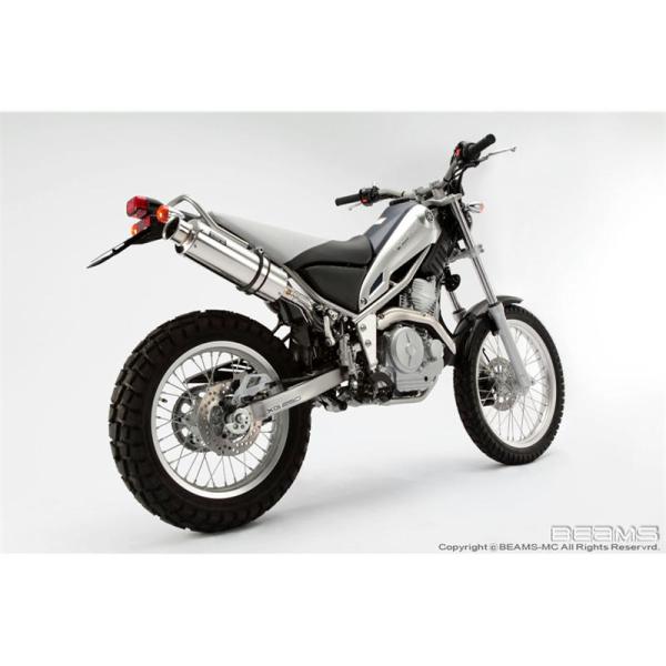 BEAMS マフラー SS300ソニック　スリップオン (トリッカーで使用) BEAMS ビームス TRICKER Fi '08〜 SS300ソニック アップタイプ
