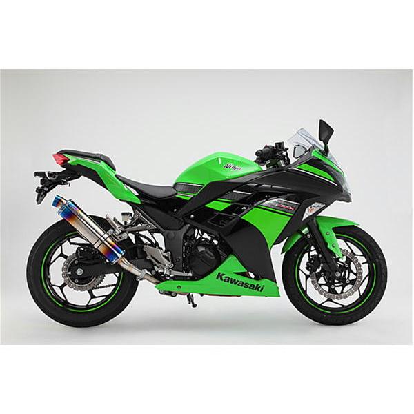 カワサキ　ニンジャ250 beams r-evoヒートチタン　13〜17 カワサキ ニンジャ250 beams r-evoヒートチタン 13〜17 BEAMS