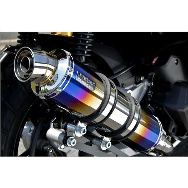 ADV160 KF54 ビームスマフラー R-EVO ヒートチタンサイレンサー BEAMS（ビームス） BEAMS R-EVO ヒートチタン ADV160 2023〜 8BK-KF54