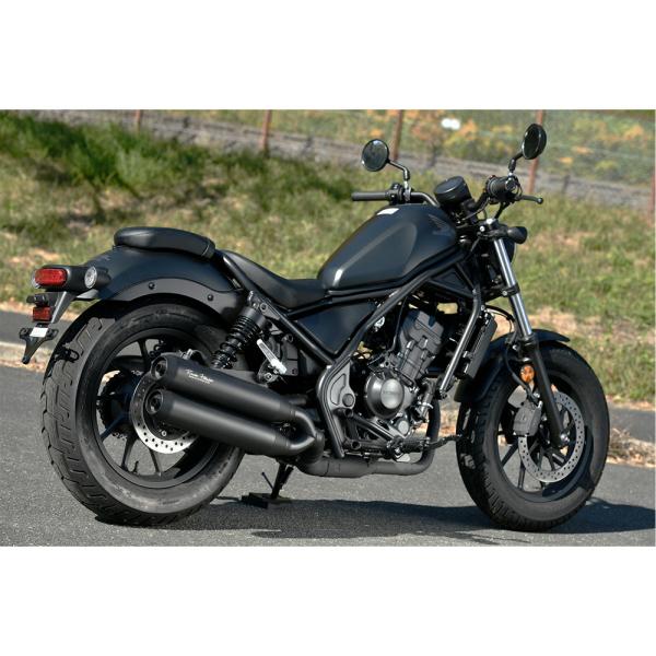 ★新品同様★ レブル250 ビームスW マフラー マットブラック BEAMS neteceterashop_beams-g1016-23-001