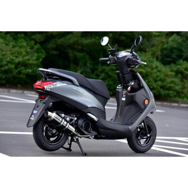 BEAMS ステンレス マフラー 付属品付き BEAMS（ビームス） BEAMS R-EVO スーパーメタルブラック アクシスZ 8BJ