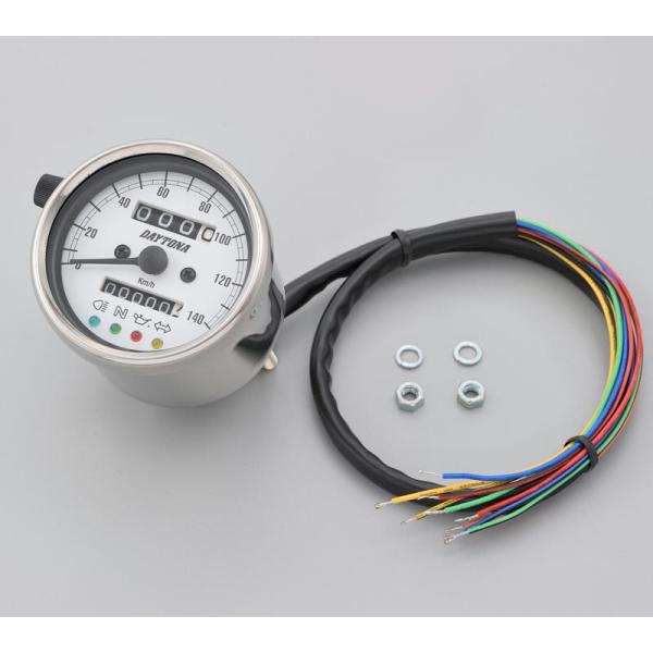 デイトナ　DAYTONA 製　スピードメーター　220KM Amazon.co.jp: デイトナ(Daytona) バイク用 機械式 スピード