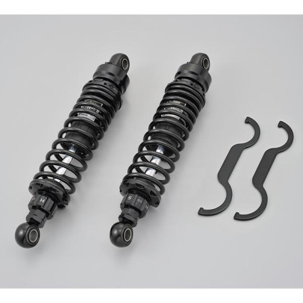 デイトナ アジャスタブルリアショック ブラック SR400/500用 DAYTONA（デイトナ） アジャスタブルリアショック ブラックボディ