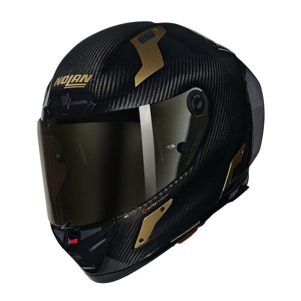 デイトナ DAYTONA NOLAN ノーラン バイク用 ヘルメット フルフェイス Xシリーズ X-804RS ULTRA CARBON AUREO GOLD/330 サイズXL(61-62cm)
