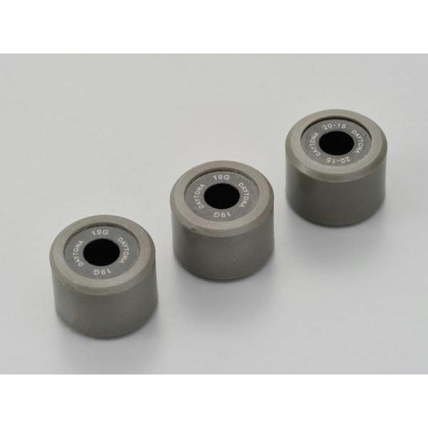 み～ DAYTONA（デイトナ） DAYTONA DWRウエイトローラー 3個セット φ20×15mm
